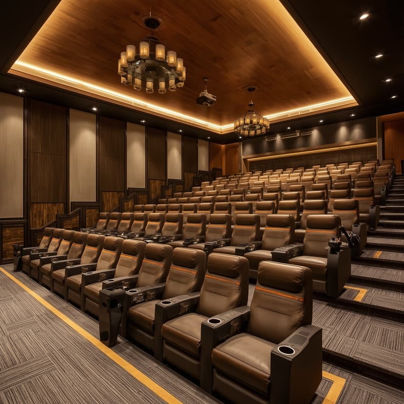 Club & Community Theatres — cinematic home theatre service